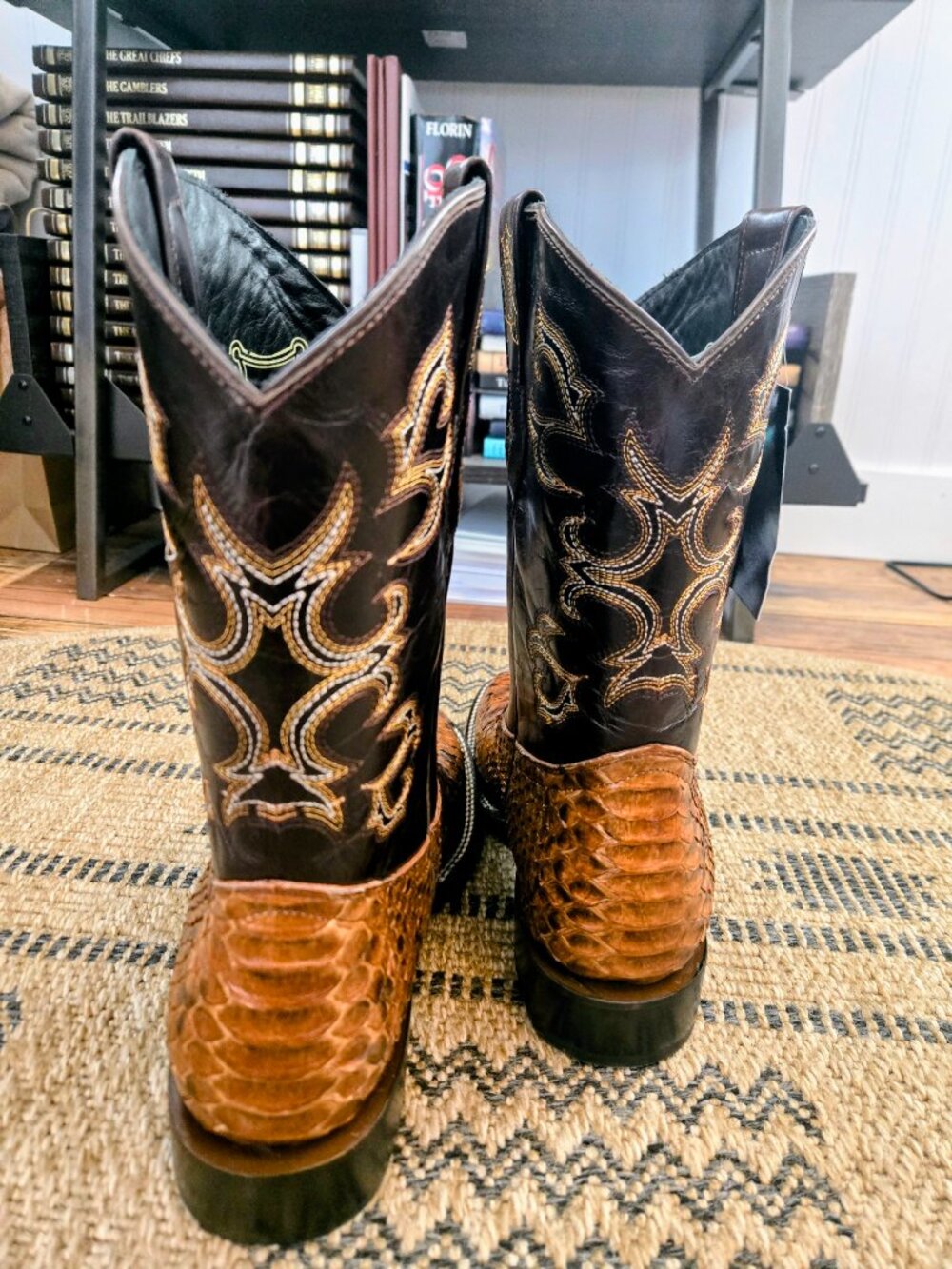 New Python Cowboy Boots - Picture 7 of 7